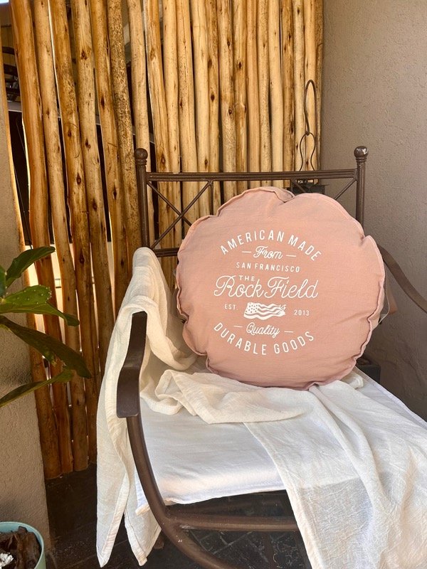 Producto - Mini puff industrial (Rosa viejo)