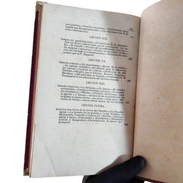 Producto - Libro Antiguo 1879-Pou y Ordinas-Prolegómenos del Derecho Natural-2da Edición - 6