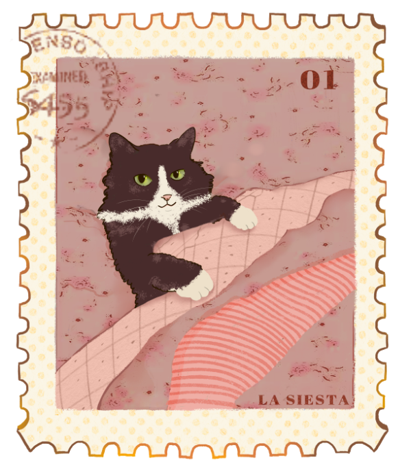 Producto - La siesta - Postal