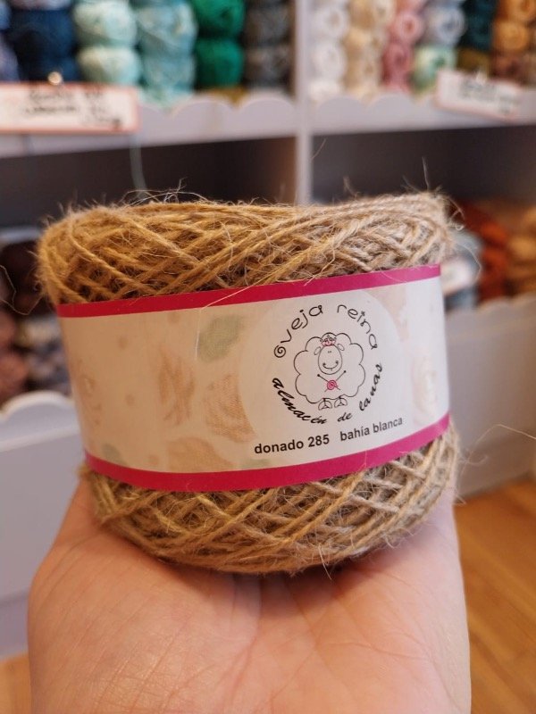 Producto - Yute Natural 1 mm Ovillo 50 g