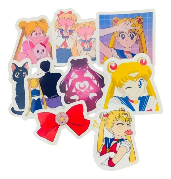 Producto - Stickers Saylor Moon x10