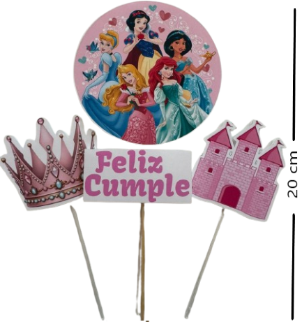Producto - Adorno Set Princesas