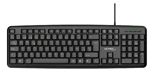 Producto - TECLADO ESTANDAR NETMAK CONEXION USB