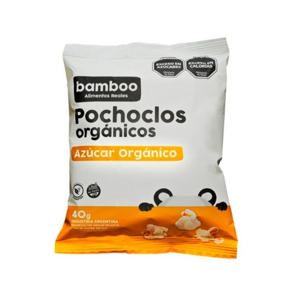 Producto - Pochoclos Organicos Azucar Organico x 40g BAMBOO