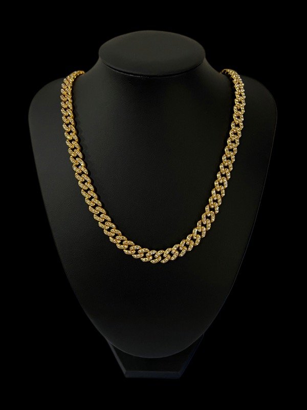 Producto - COLLAR CUBANO FINO ORO 1.0mm