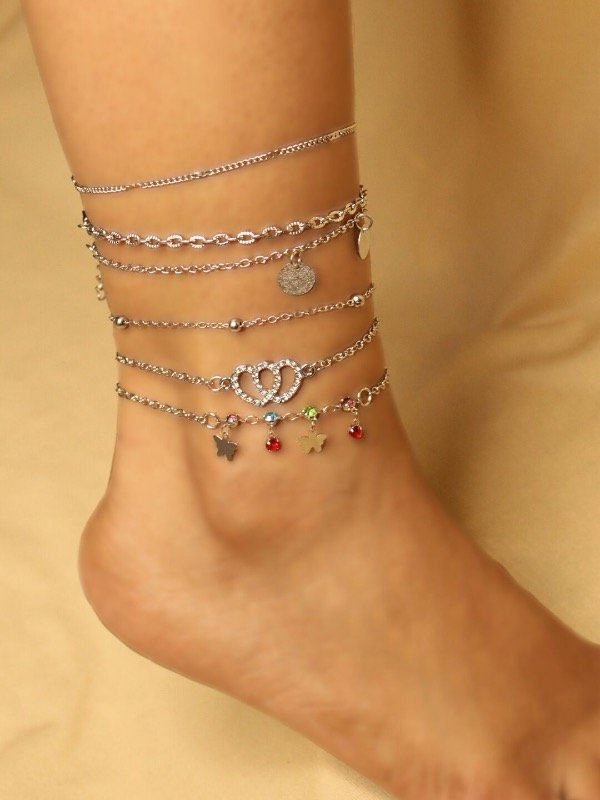 Producto - Set de 6 tobilleras modelos surtidos