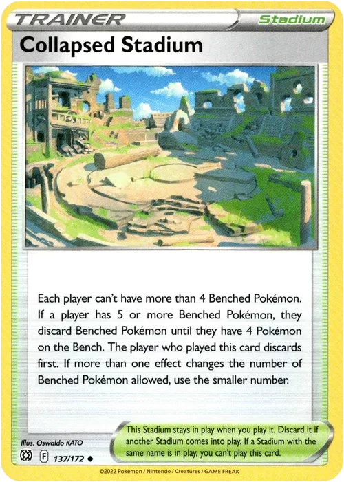 Producto - Collapsed Stadium - 137/172 - Brilliant Stars