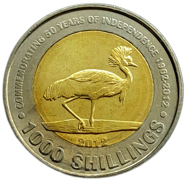 Producto - Uganda 1000 Shillings 2012 Independencia Km#278 Unc
