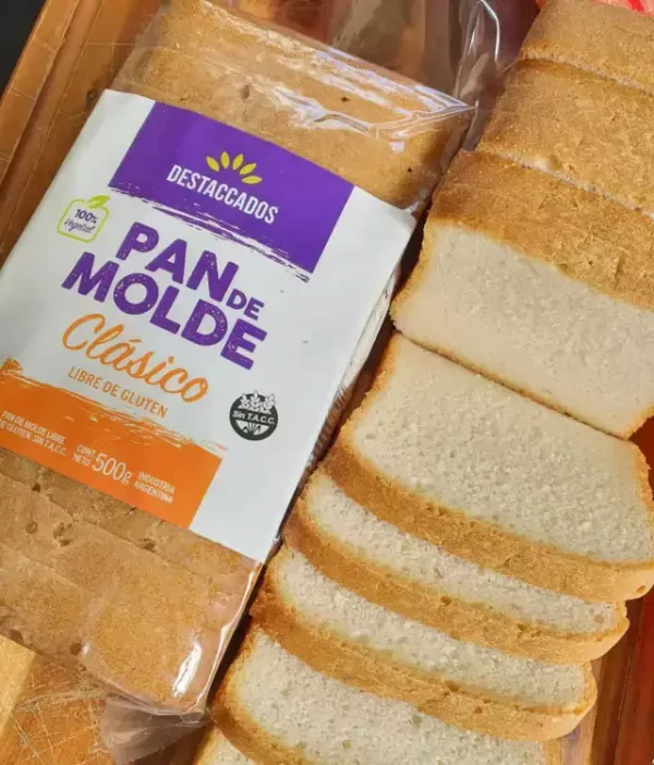 Producto - PAN DE MOLDE LIBRE DE GLUTES 500GR