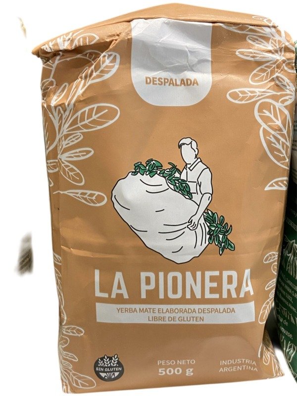 Producto - YERBA MATE LA PIONERA DESPALADA 500gr