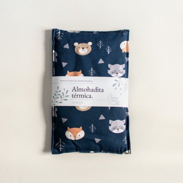 Producto - Almohadita  Clásica PURO ALGODÓN Bosque Azul