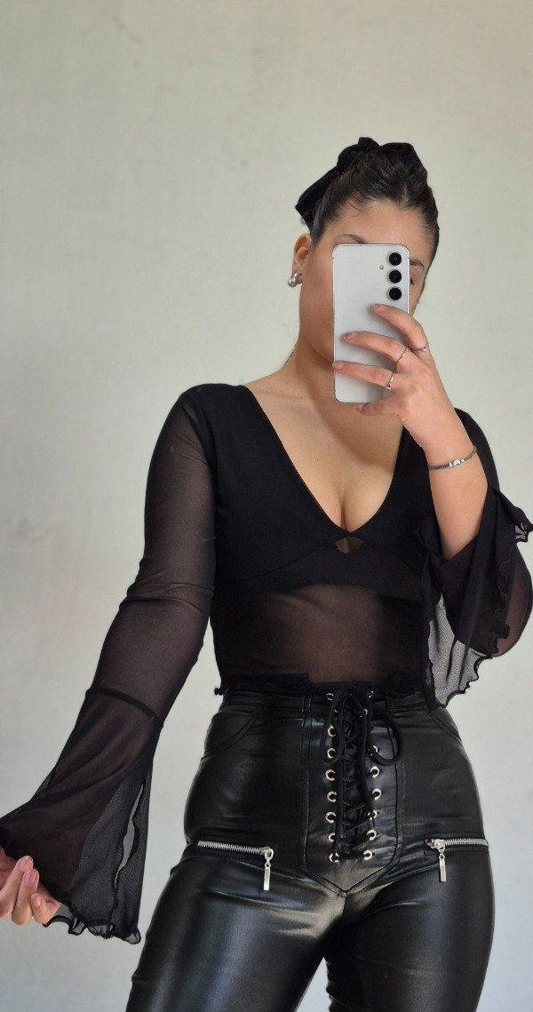 Producto - Top tul oxford liso