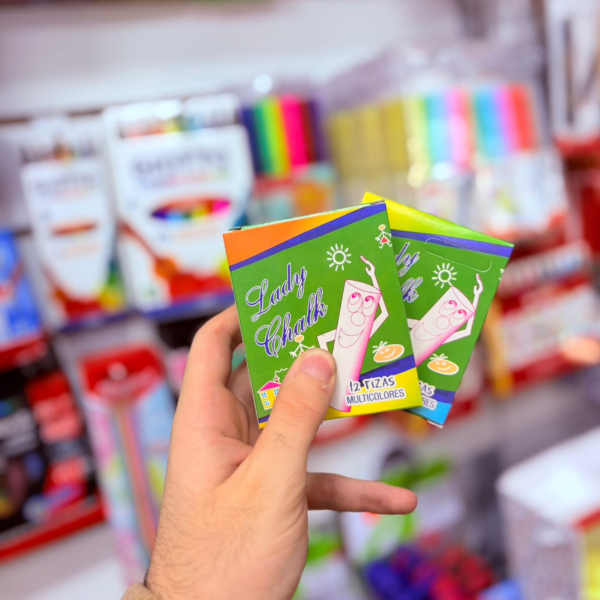 Producto - Tizas Ladychalk X12 Color