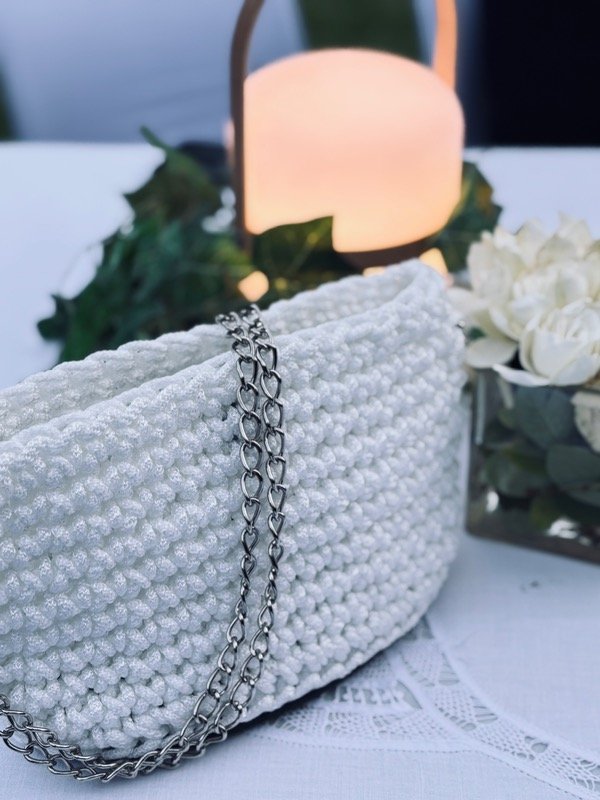 Producto - Cartera Juliette tejida a crochet artesanal