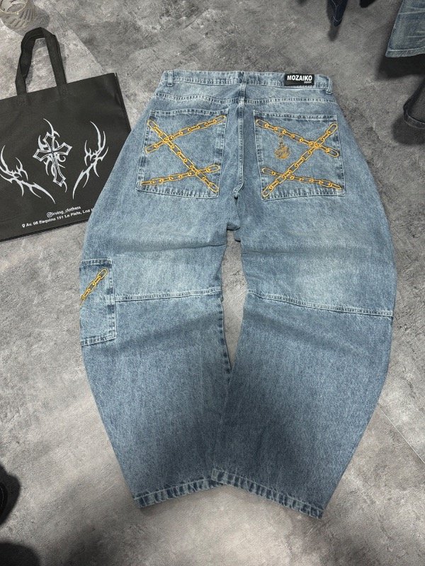Producto - BAGGY CADENAS BLUE