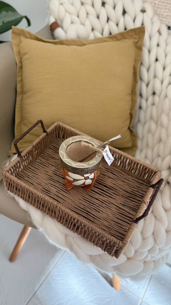 Producto - Bandeja Kraft 30x20 - Tejido Artesanal - 3