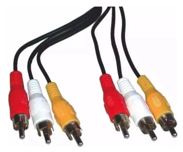 Producto - CABLE AUDIO/VIDEO RCA 1,5MTS TIPO FAMILY RETRO