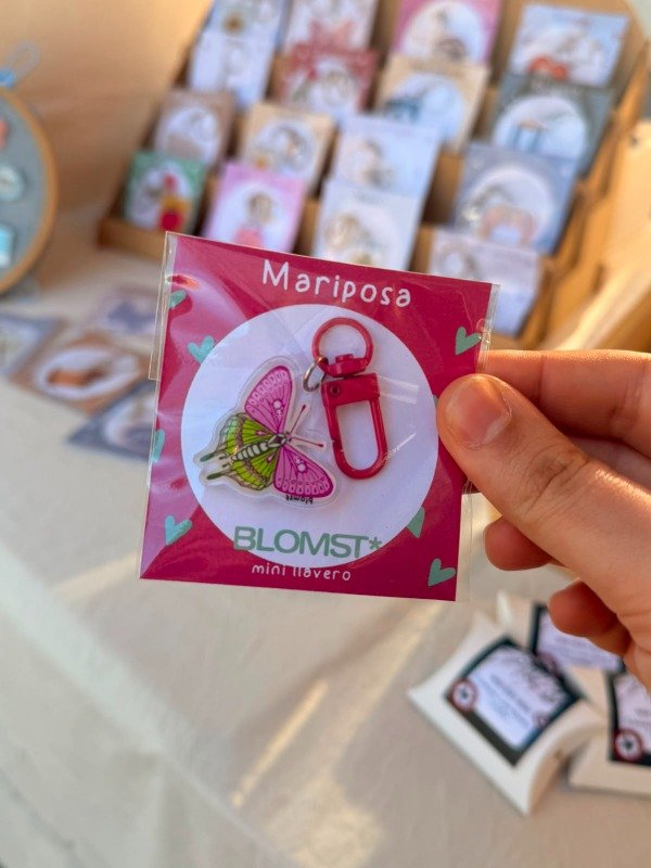 Producto - Mini llavero Mariposa