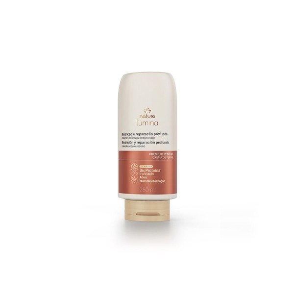 Producto - Crema para peinar Lumina Selladora de Cutículas Cabellos Secos o Resecos 250 ml