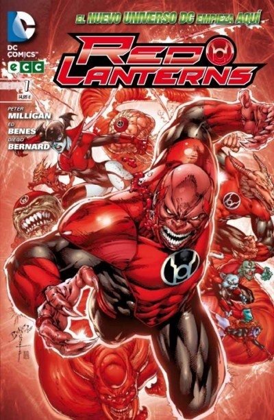 Producto - Red Lanterns Nuevo 52 - Pack Vol 1 Al 4 - Ecc