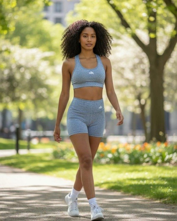 Producto - CONJUNTOS TOP Y SHORTS GRIS