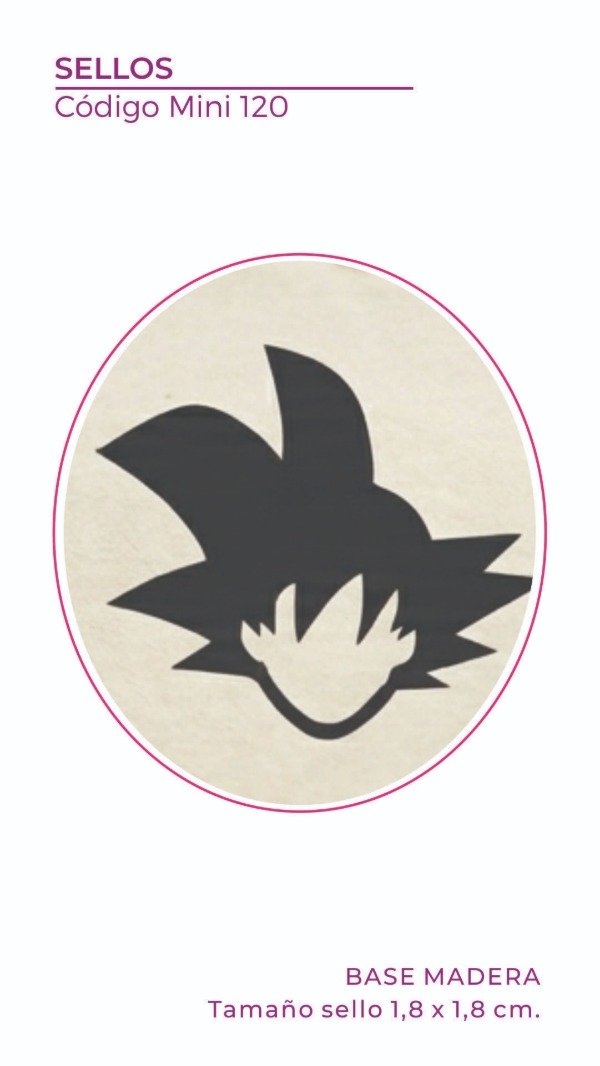 Producto - Mini Sello 120 - Goku