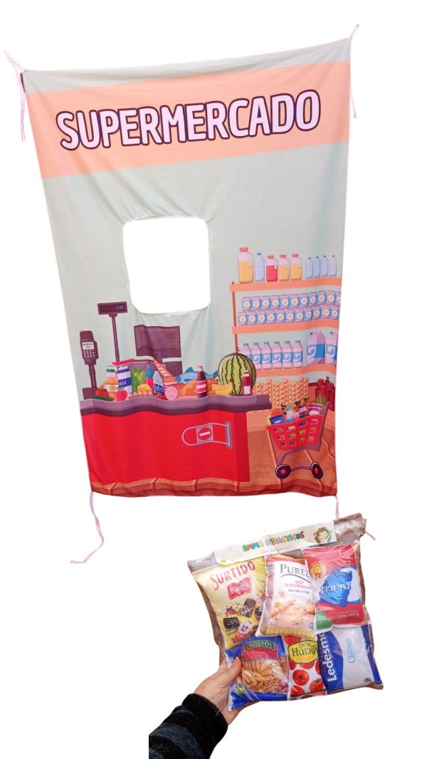 Producto - Telón supermercado y accesorios