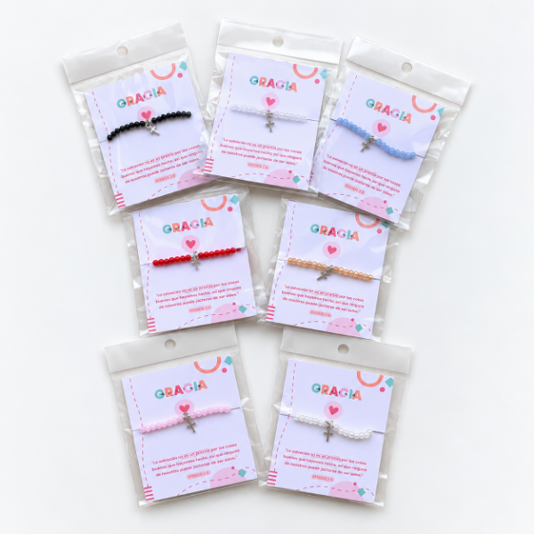 Producto - PULSERA ELASTICA CRUZ - 4