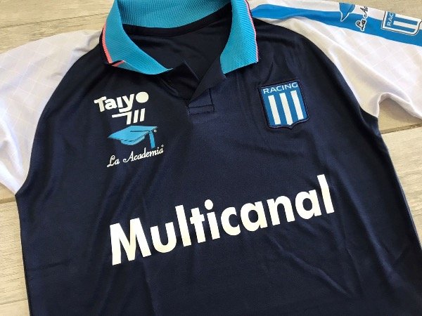 Producto - Camiseta retro de Racing Suplente - 2