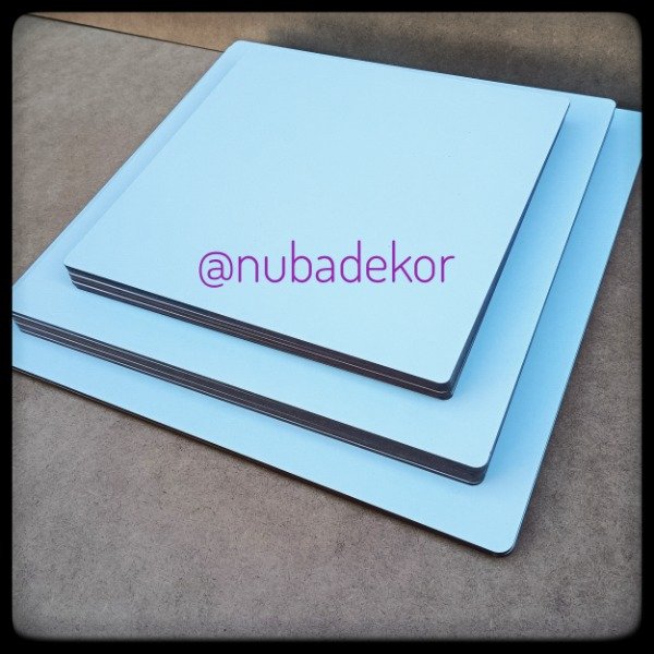 Producto - Bases tortas cuadradas sin logo x12u