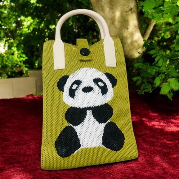 Producto - Bandolera Importada panda verde
