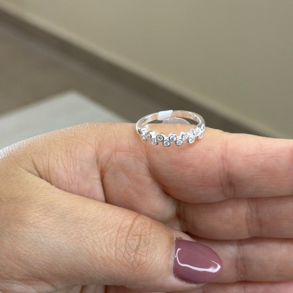 Producto - ANILLO -PLATA 925- CAMINITO DOBLE CUBIC - 1