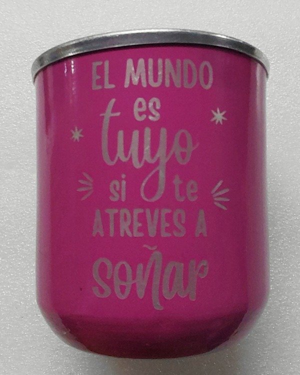 Producto - Mate de acero c/mensaje 2/26