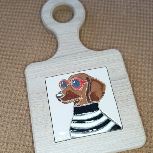 Producto - Tabla con azulejo de 10x10