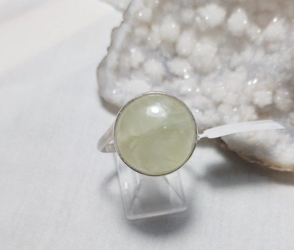 Producto - Anillo Prehnita Nro. 24