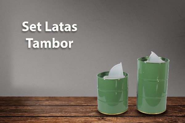 Producto - Set Latas Tambor Colores