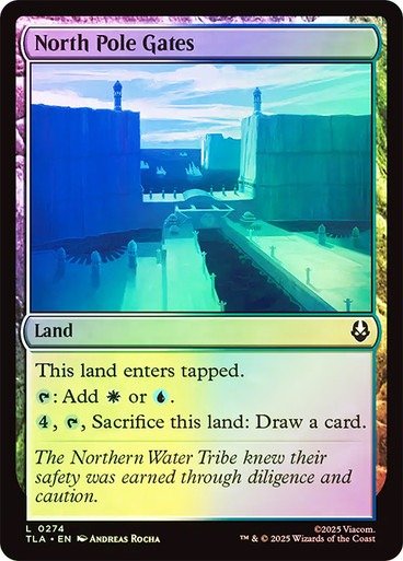 Producto - North Pole Gates Foil  Avatar: The Last Airbender