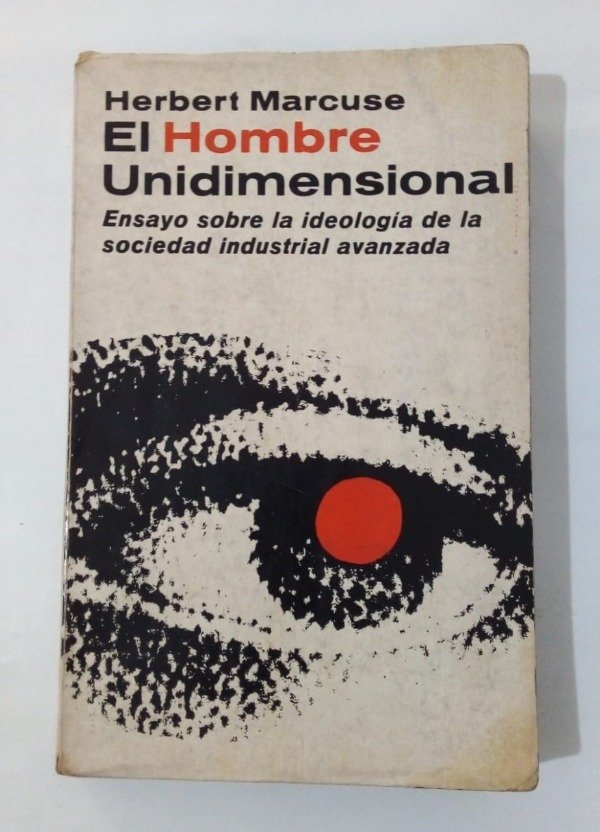 Producto - El hombre unidimensional - Herbert Marcuse - Joaquin Mortiz 1968