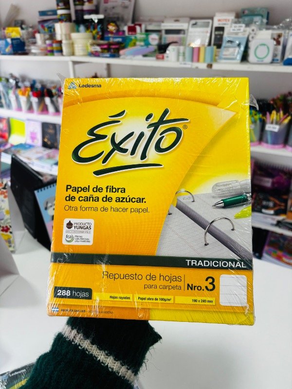 Producto - Repuesto hoja éxito x 288