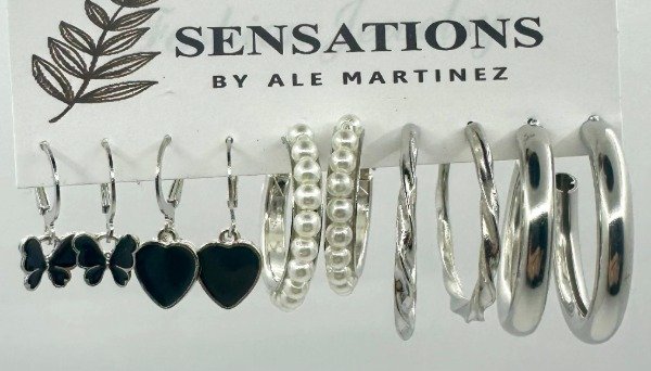 Producto - Aros colgantes Sensations by Ale Martínez I