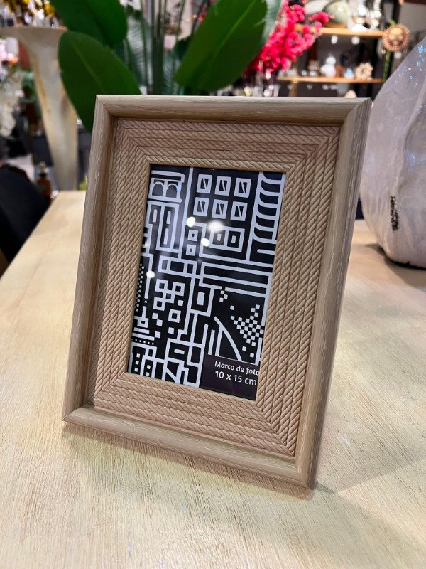 Producto - Portarretrato beige 10x15cm