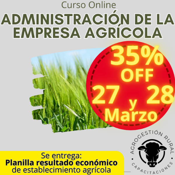 Producto - Curso Online Administración de la empresa agrícola