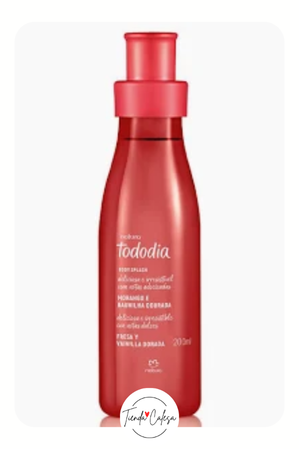 Producto - Tododía - Body Splash - Fresa y vainilla dorada - 0