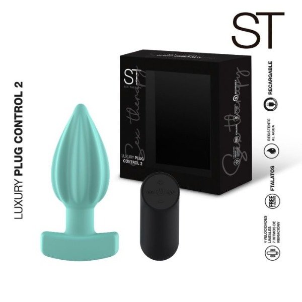 Producto - Vibrador anal LUXURY PLUG CONTROL 2
