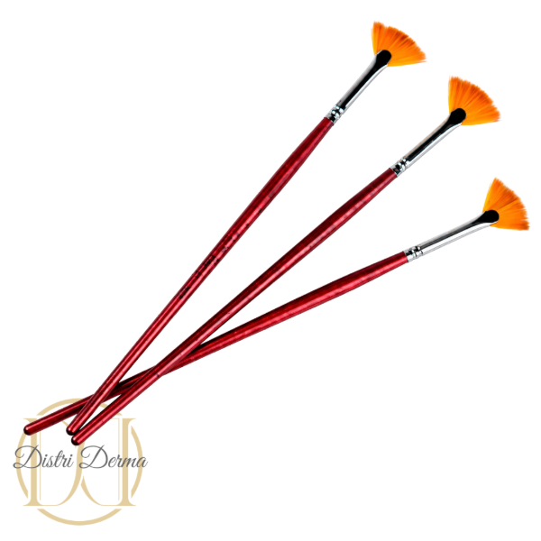 Producto - Pack x3 Pinceles Abanico Mini Profesionales