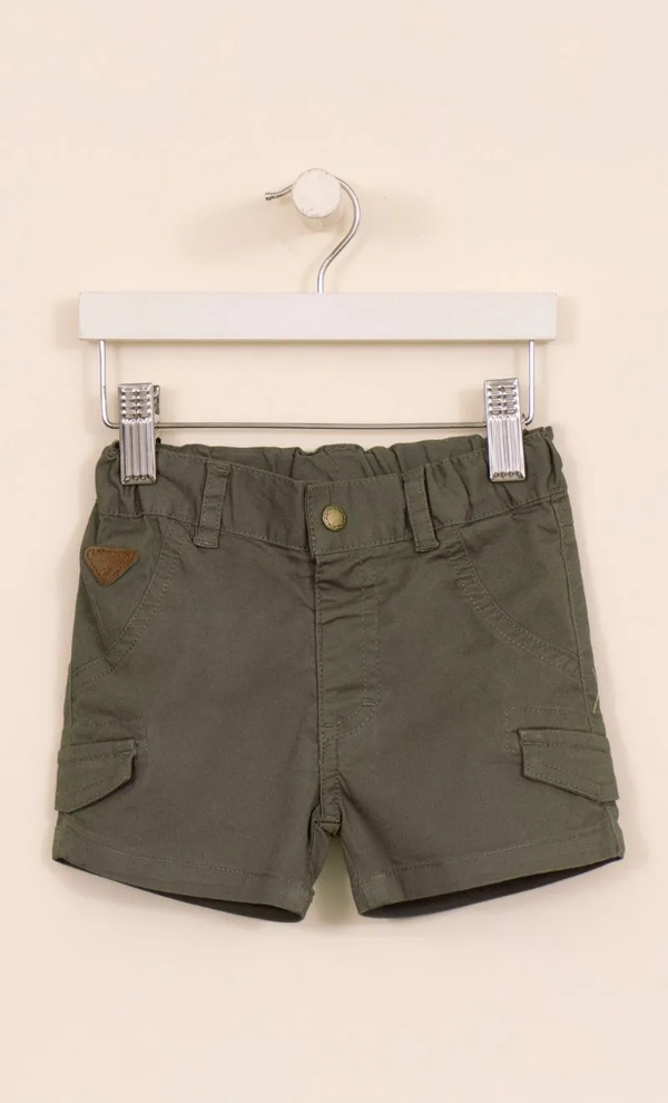 Producto - Bermuda mini cargo army MM