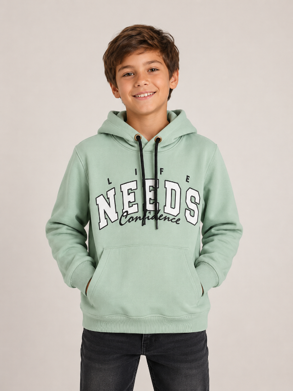 Producto - BUZOS FRIZADOS NIÑO CON CAPUCHA - 1