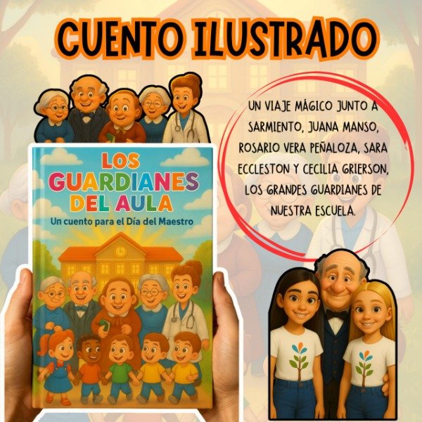 Producto - CUENTO. LOS GUARDIANES DEL AULA