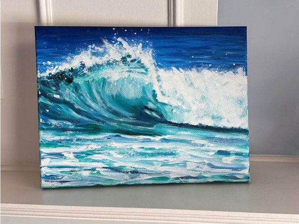 Producto - Obra OLAS 8 Díptico 40x30 40x30 cm - 1