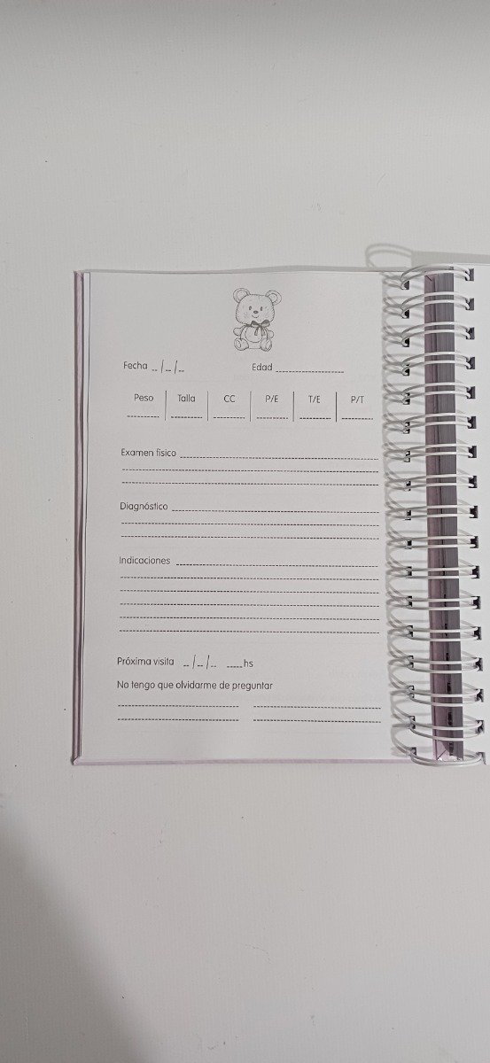 Producto - Cuaderno Pediatrico Conejito Vintage - 7